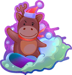 Sticker Winter Fun Color