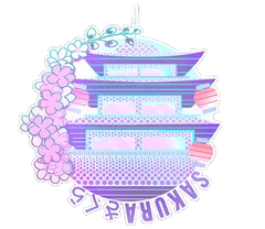 Sticker Sakura Color