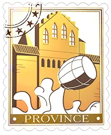 Sticker Province Gold