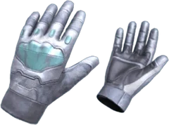 Gloves White Camo