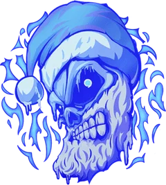 Sticker Numb Santa