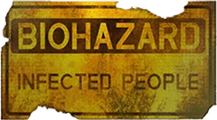 Sticker Biohazard