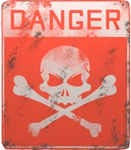 Sticker Danger