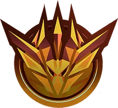 Sticker Phoenix Blazon Gold